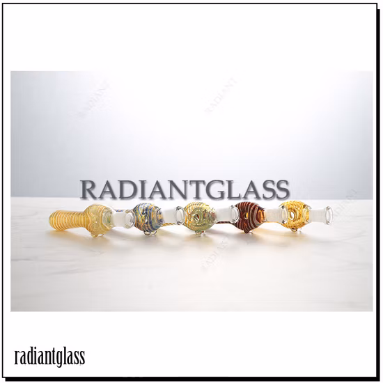 Nektarsammler, lochförmiges Chillum One Hitter, gemischte Farbe